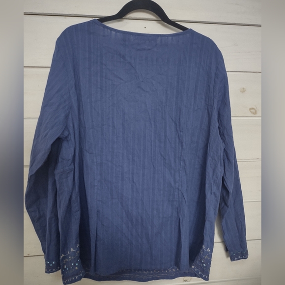 Overdrive blue top - Picture 5 of 5